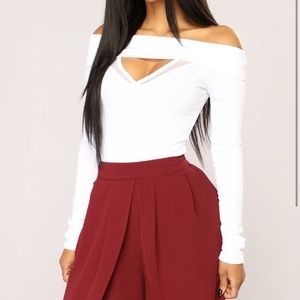 Get to the point long sleeve bodysuit